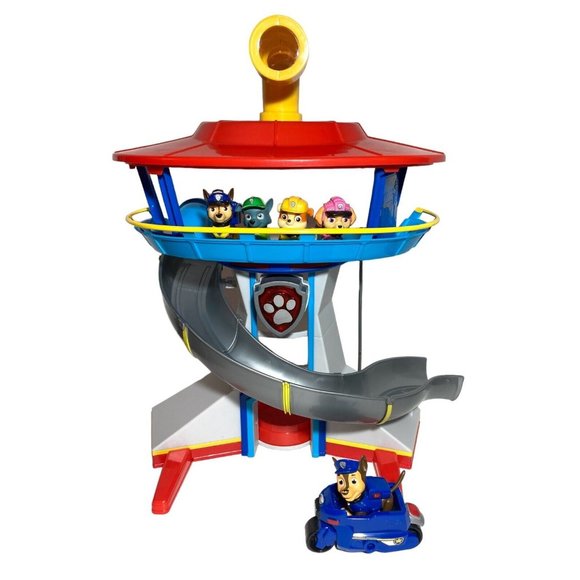 Paw Patrol Toys Paw Patrol Lookout Playset Tower 5 Figures Chase